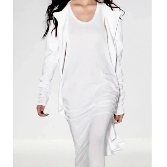 Mark and Estel Designer Pleated Long Cardigan Witchy Whimsigoth Indie Sleeze - Picture 4 of 14